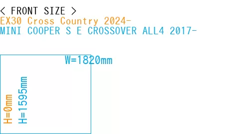 #EX30 Cross Country 2024- + MINI COOPER S E CROSSOVER ALL4 2017-